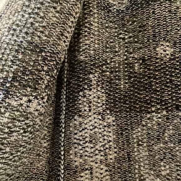 RARE chaser tapestry jacquard fringed cardigan - Picture 3 of 9